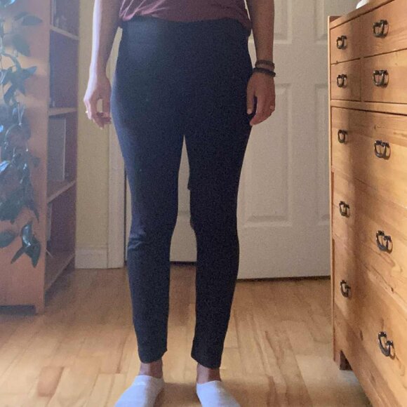 Warm Black Leggings - Picture 1 of 3